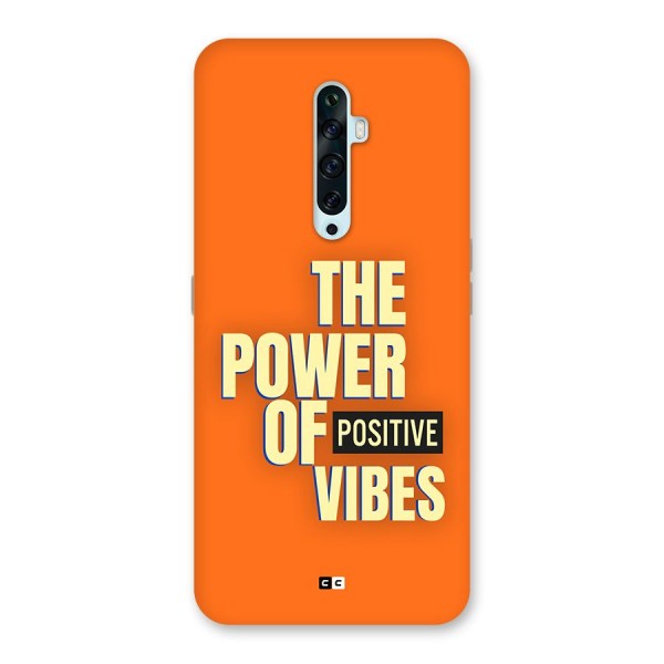Upbeat Vibes Back Case for Oppo Reno2 F