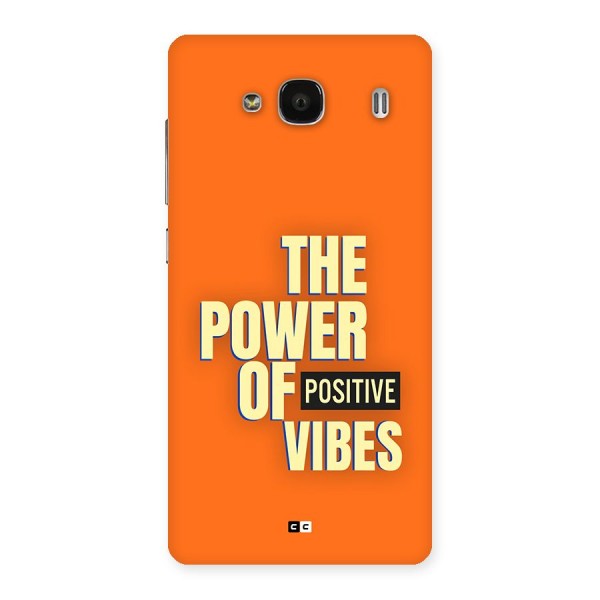 Upbeat Vibes Back Case for Redmi 2