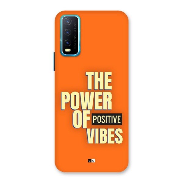 Upbeat Vibes Back Case for Vivo Y12s