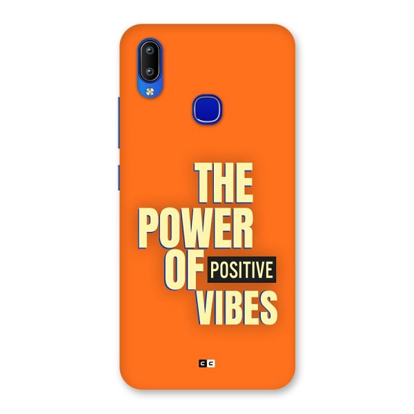 Upbeat Vibes Back Case for Vivo Y91