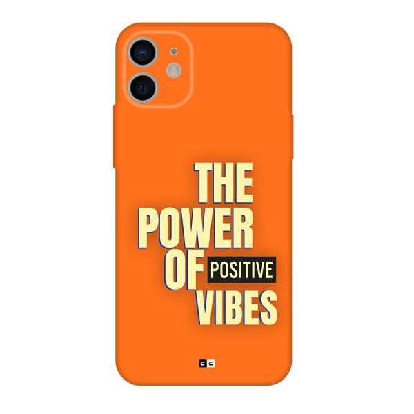Upbeat Vibes Back Case for iPhone 11