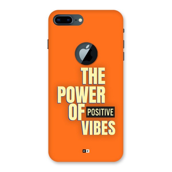 Upbeat Vibes Back Case for iPhone 7 Plus Logo Cut