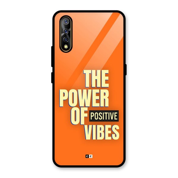 Upbeat Vibes Glass Back Case for Vivo S1