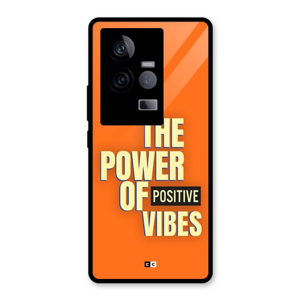 Upbeat Vibes Glass Back Case for Vivo iQOO 11 5G