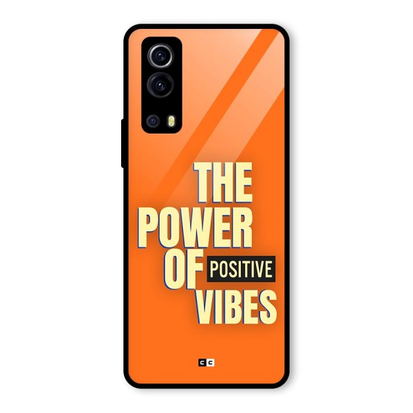 Upbeat Vibes Glass Back Case for Vivo iQOO Z3