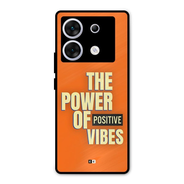 Upbeat Vibes Metal Back Case for Infinix Zero 30 5G