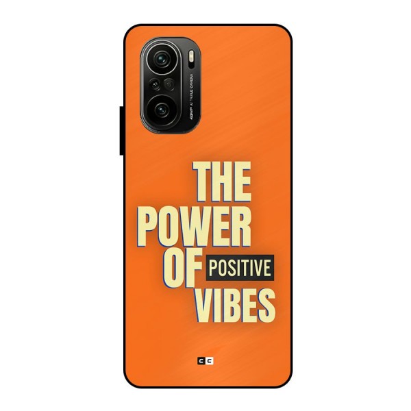 Upbeat Vibes Metal Back Case for Mi 11X Pro