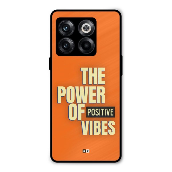 Upbeat Vibes Metal Back Case for OnePlus 10T