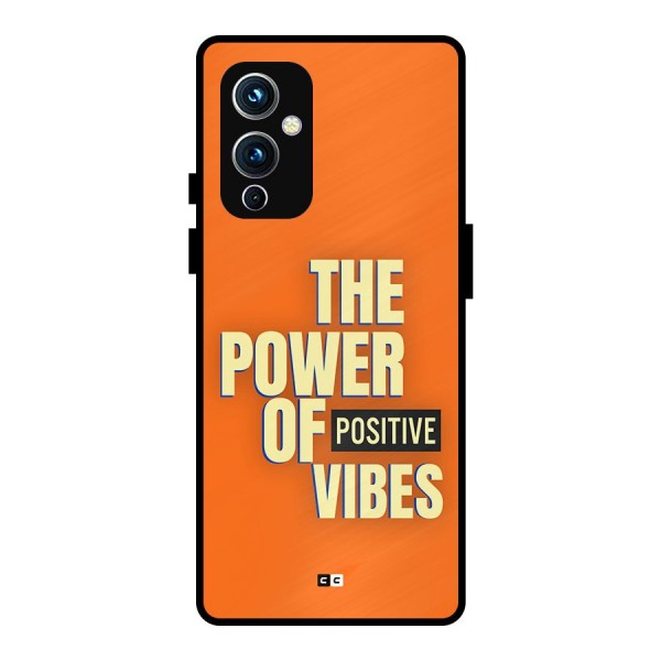 Upbeat Vibes Metal Back Case for OnePlus 9
