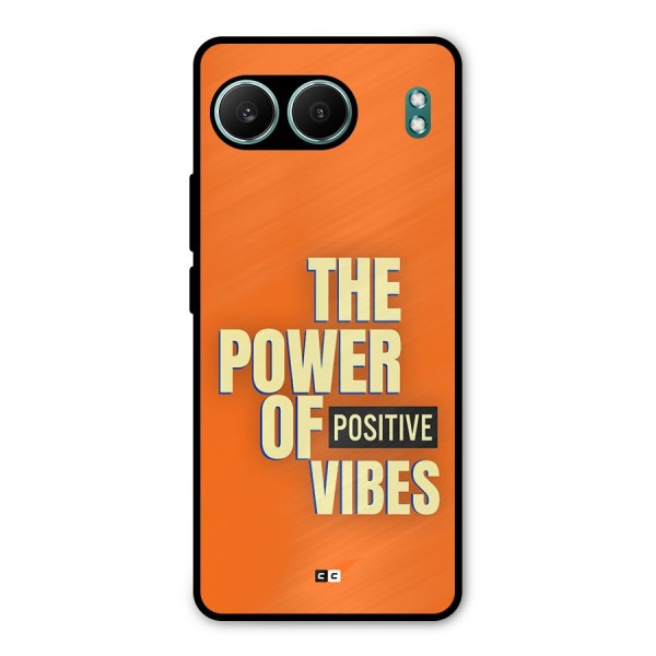 Upbeat Vibes Metal Back Case for OnePlus Nord 4
