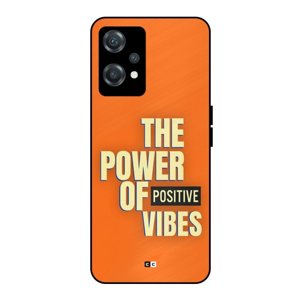 Upbeat Vibes Metal Back Case for OnePlus Nord CE 2 Lite 5G