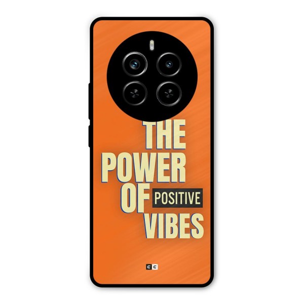 Upbeat Vibes Metal Back Case for Realme P1 Pro