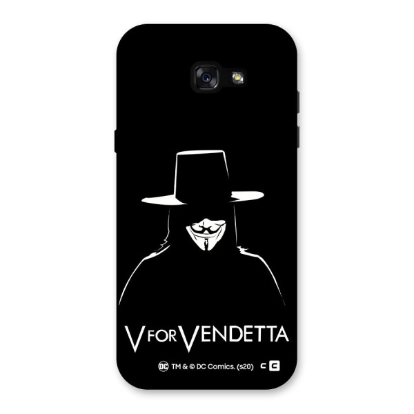 V for Vendetta Minimal Back Case for Galaxy A7 (2017)