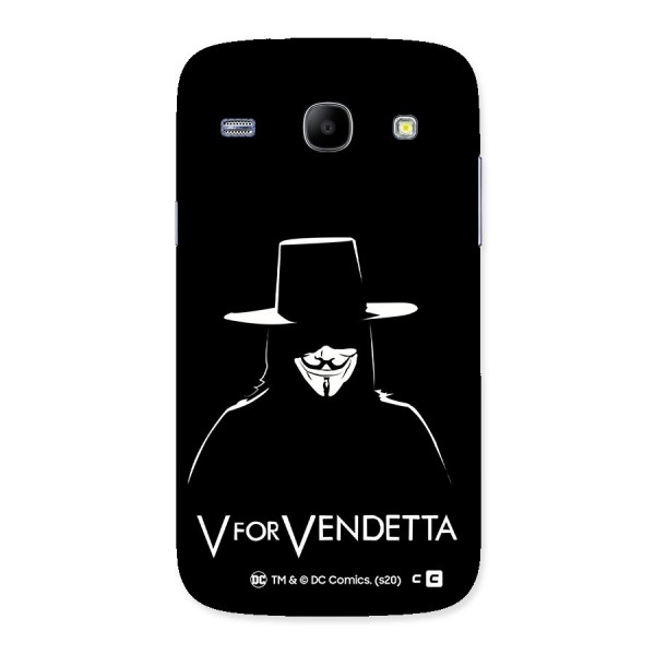 V for Vendetta Minimal Back Case for Galaxy Core