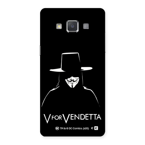 V for Vendetta Minimal Back Case for Galaxy Grand 3