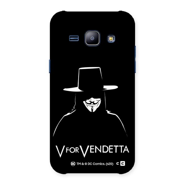 V for Vendetta Minimal Back Case for Galaxy J1
