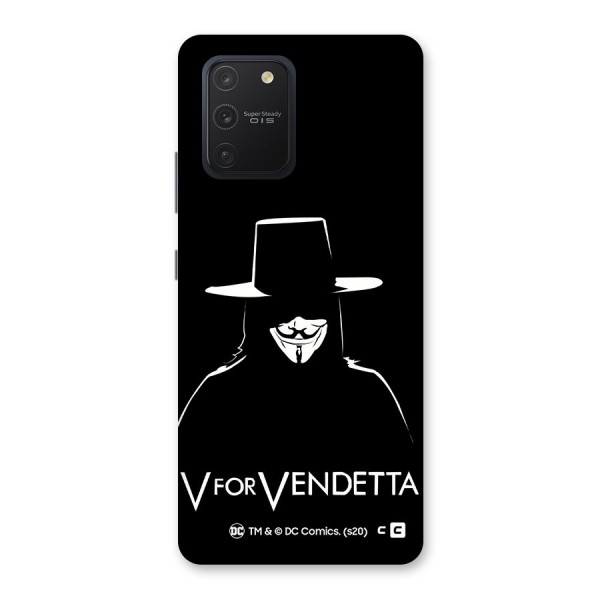 V for Vendetta Minimal Back Case for Galaxy S10 Lite