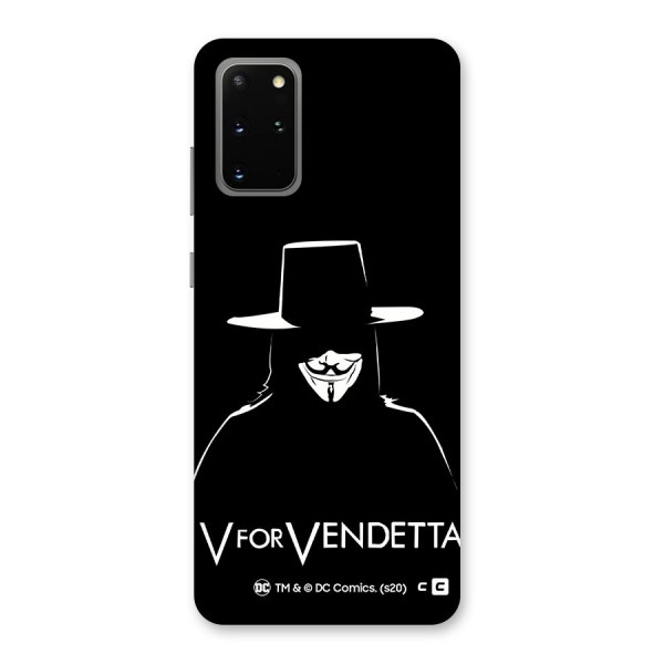 V for Vendetta Minimal Back Case for Galaxy S20 Plus
