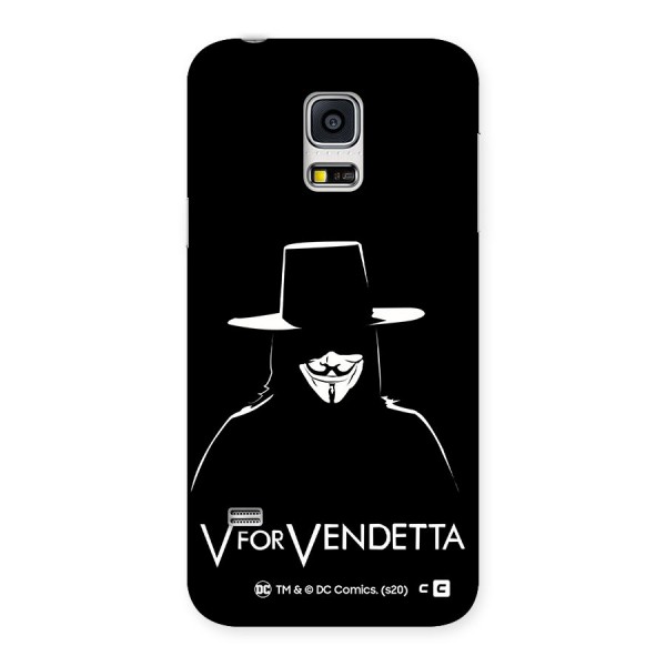 V for Vendetta Minimal Back Case for Galaxy S5 Mini