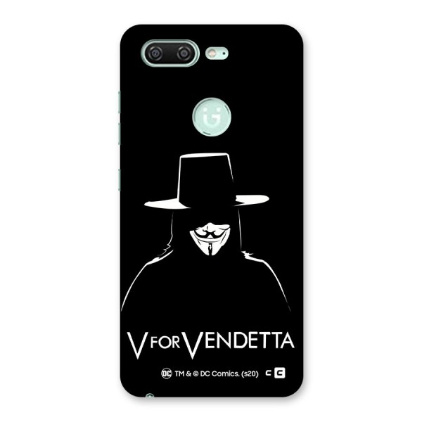 V for Vendetta Minimal Back Case for Gionee S10