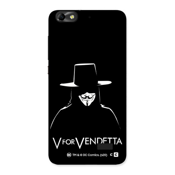 V for Vendetta Minimal Back Case for Honor 4C
