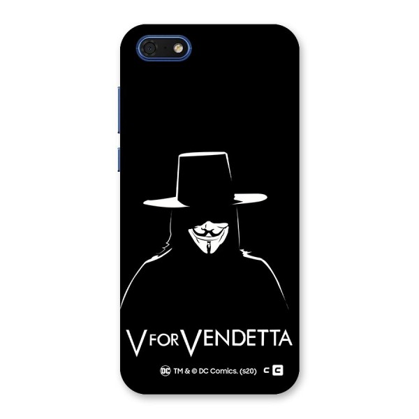 V for Vendetta Minimal Back Case for Honor 7s