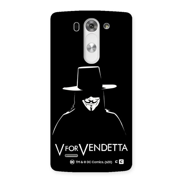 V for Vendetta Minimal Back Case for LG G3 Beat