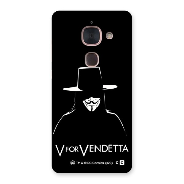 V for Vendetta Minimal Back Case for Le Max 2