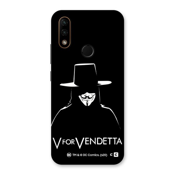 V for Vendetta Minimal Back Case for Lenovo A6 Note