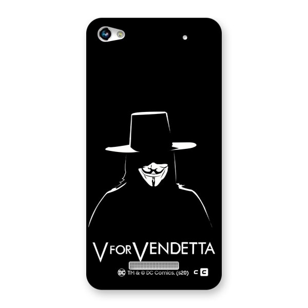 V for Vendetta Minimal Back Case for Micromax Hue 2