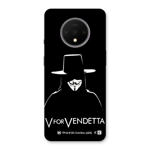 V for Vendetta Minimal Back Case for OnePlus 7T