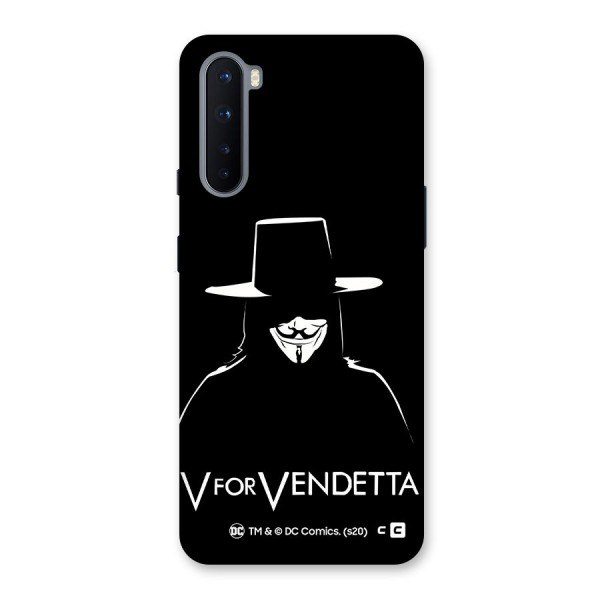 V for Vendetta Minimal Back Case for OnePlus Nord