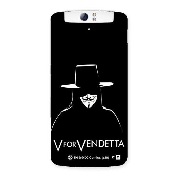 V for Vendetta Minimal Back Case for Oppo N1