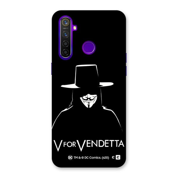 V for Vendetta Minimal Back Case for Realme 5 Pro