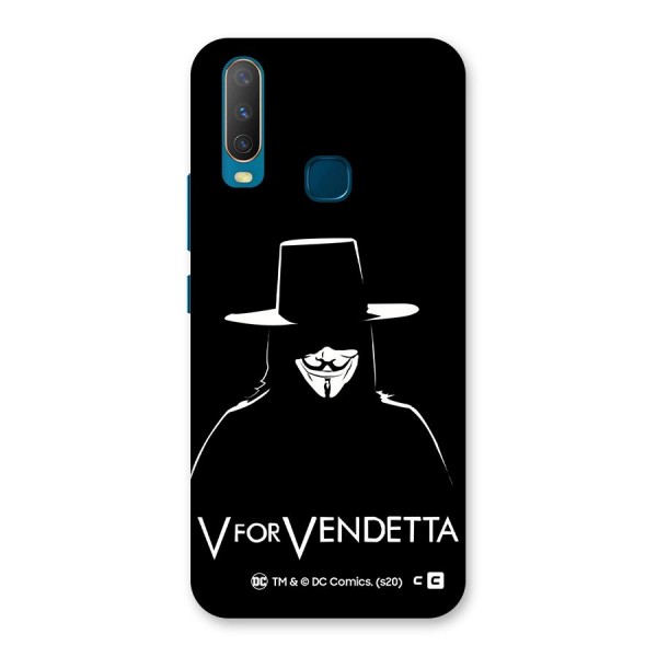 V for Vendetta Minimal Back Case for Vivo Y15