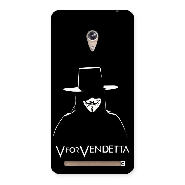 V for Vendetta Minimal Back Case for Zenfone 6