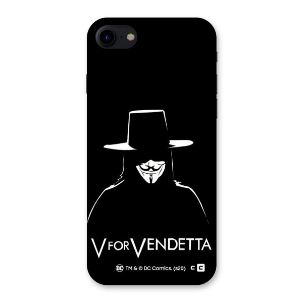 V for Vendetta Minimal Back Case for iPhone SE 2020