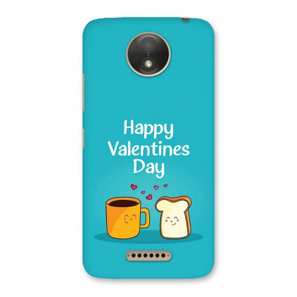 Valentine Proposal Back Case for Moto C Plus