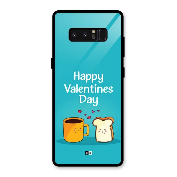 Valentine Proposal Glass Back Case for Galaxy Note 8