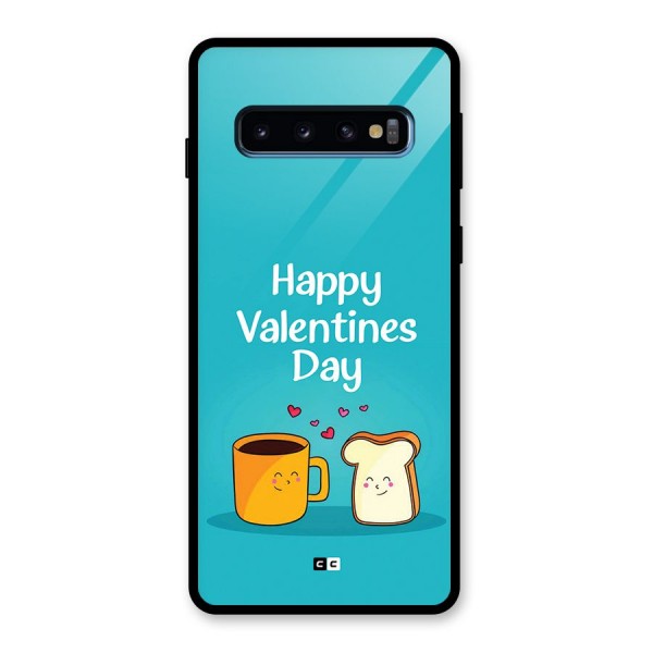 Valentine Proposal Glass Back Case for Galaxy S10