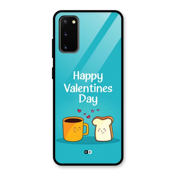 Valentine Proposal Glass Back Case for Galaxy S20