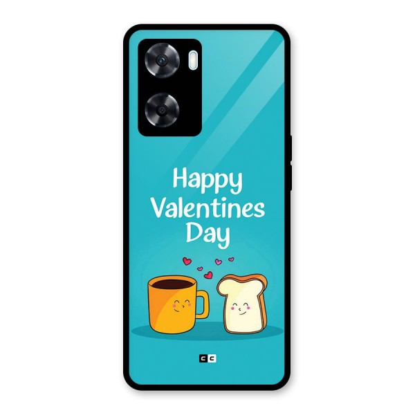 Valentine Proposal Glass Back Case for Oppo A77