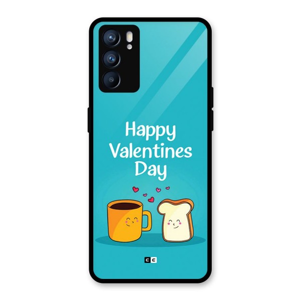 Valentine Proposal Glass Back Case for Oppo Reno6 5G