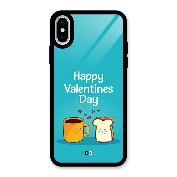 Valentine Proposal Glass Back Case for iPhone X