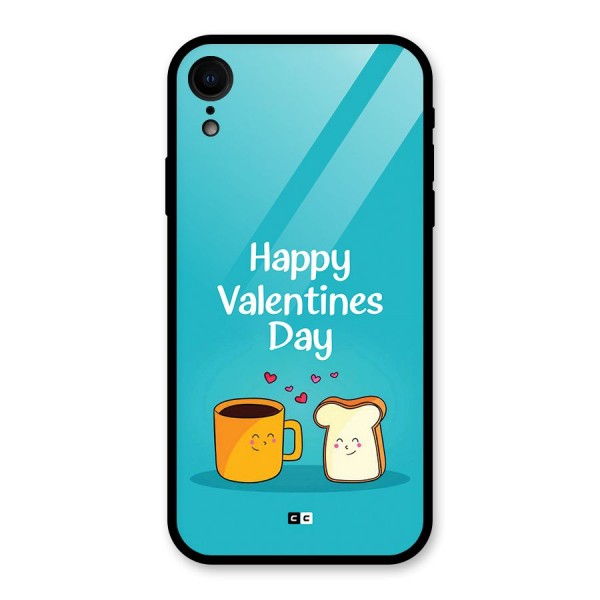 Valentine Proposal Glass Back Case for iPhone XR
