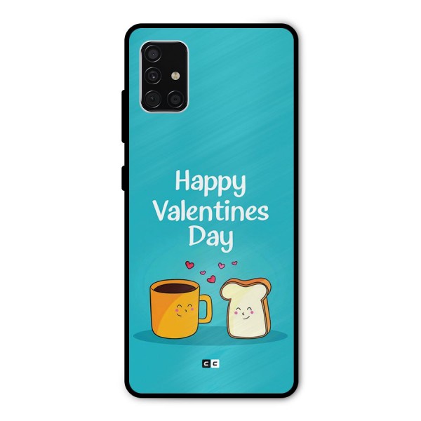 Valentine Proposal Metal Back Case for Galaxy A51