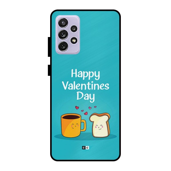 Valentine Proposal Metal Back Case for Galaxy A72