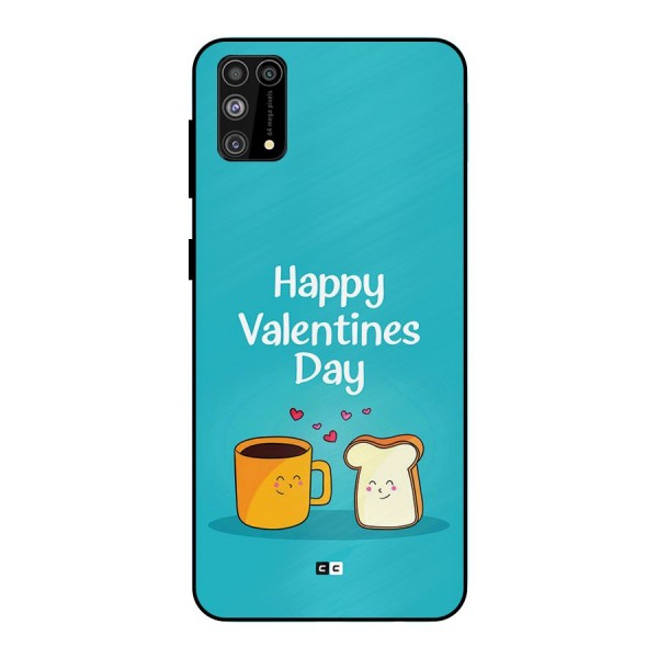 Valentine Proposal Metal Back Case for Galaxy F41