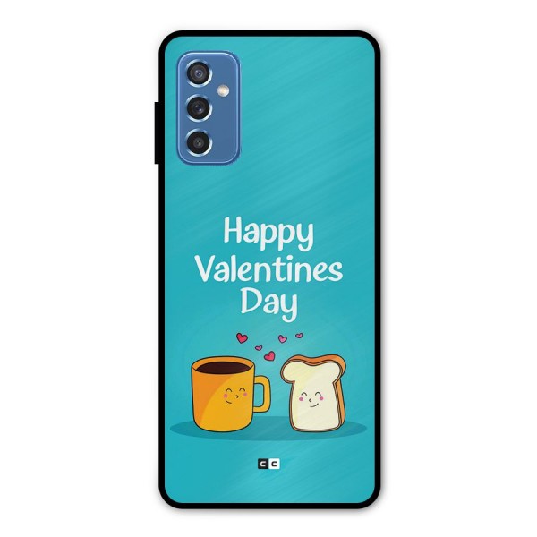 Valentine Proposal Metal Back Case for Galaxy M52 5G