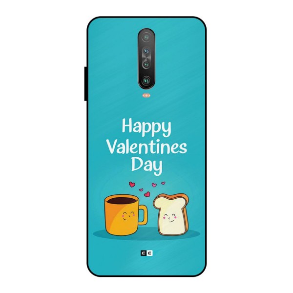 Valentine Proposal Metal Back Case for Poco X2